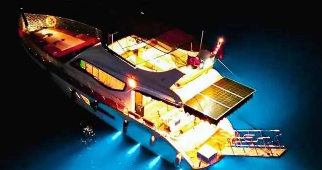 Alanya Private Moonlight Yacht Tour: Romantic Manavgat River Cruise  (Starts Time 21:30)