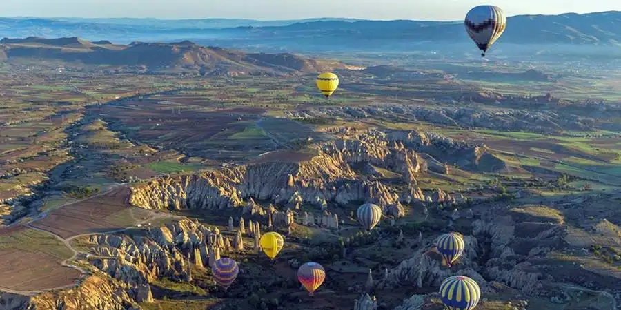 Cappadocia 3 Days Tour from Side: Balloon Ride, Valleys & Underground Cities