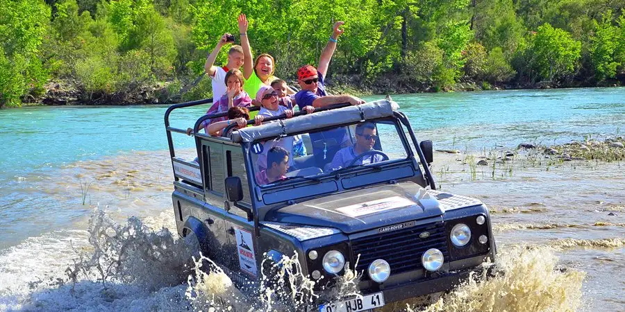 Kemer Jeep Safari and Rafting Tour: Thrilling 2-in-1 Adventure
