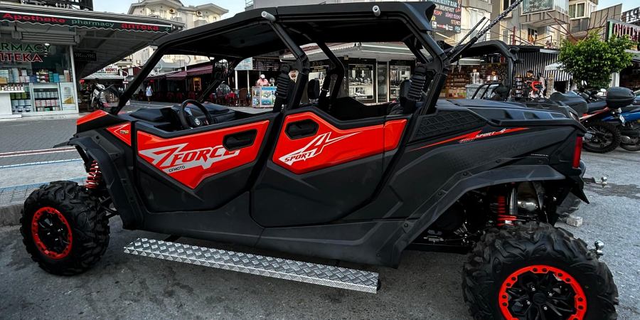 4-Seater Buggy Rental Side: Off-Road Adventure