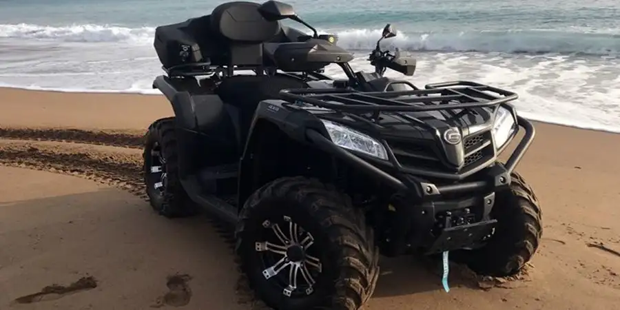 450cc Quad Bike Rental Side: Off-Road Adventure