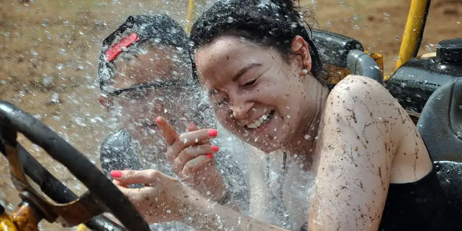 Side Buggy Safari: Muddy Trails Adventure