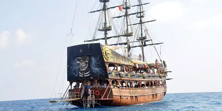 Side Blue Lagoon Boat Trip: Pirate Cruise Adventure