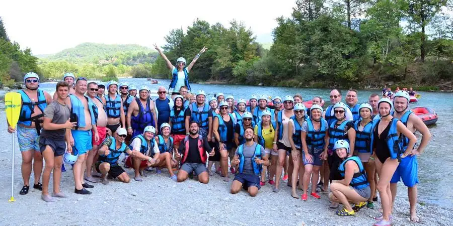 Rafting Canyoning Ziplining Tour Antalya Köprülü Canyon 3-in-1 Adventure